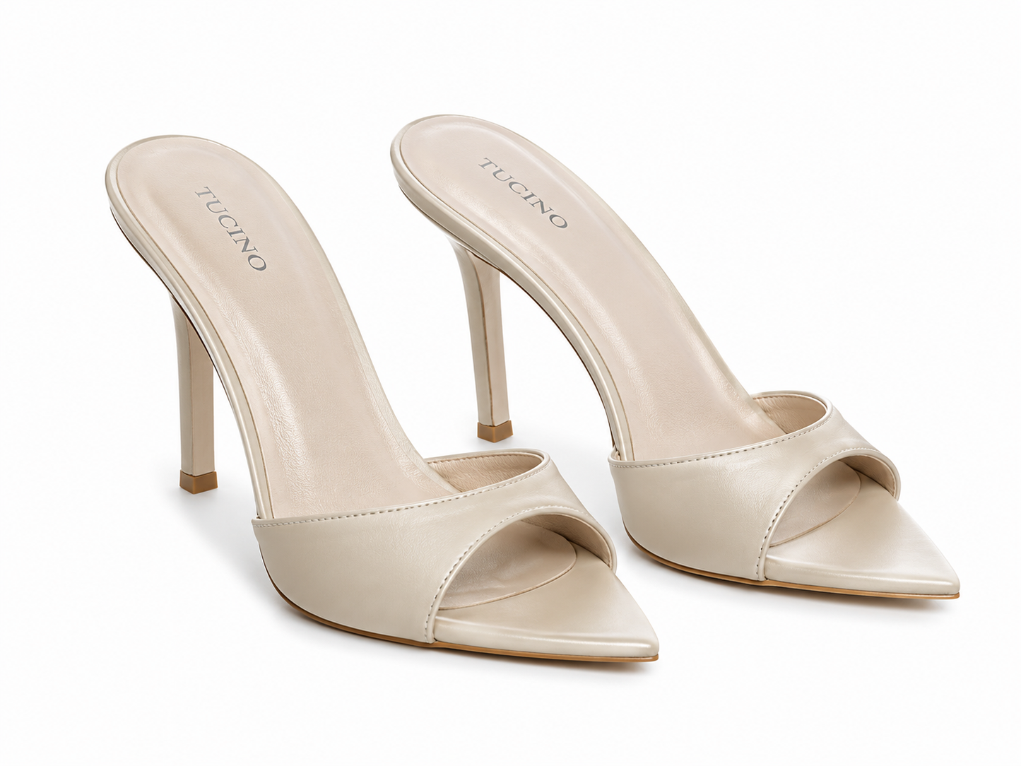 Pantofi Damă Bej cu Toc Stiletto | Eleganți și Sofisticați